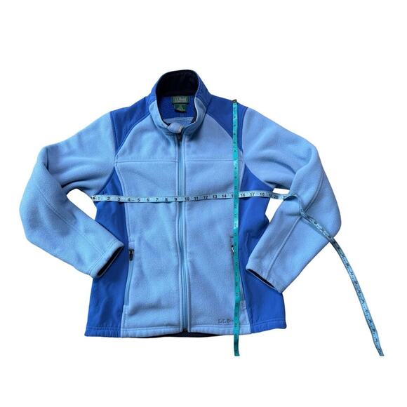 Vintage L.L. Bean Polartec women's Fleece/jacket/Sweater, Small; Blue; full zip - Picture 1 of 12